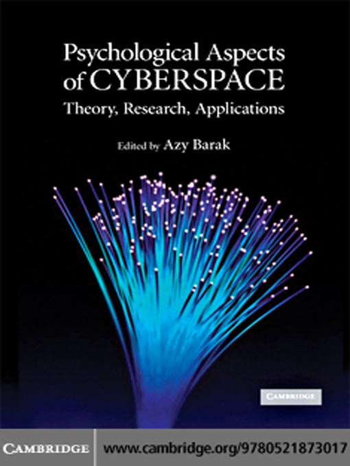 Title details for Psychological Aspects of Cyberspace by Azy Barak - Wait list